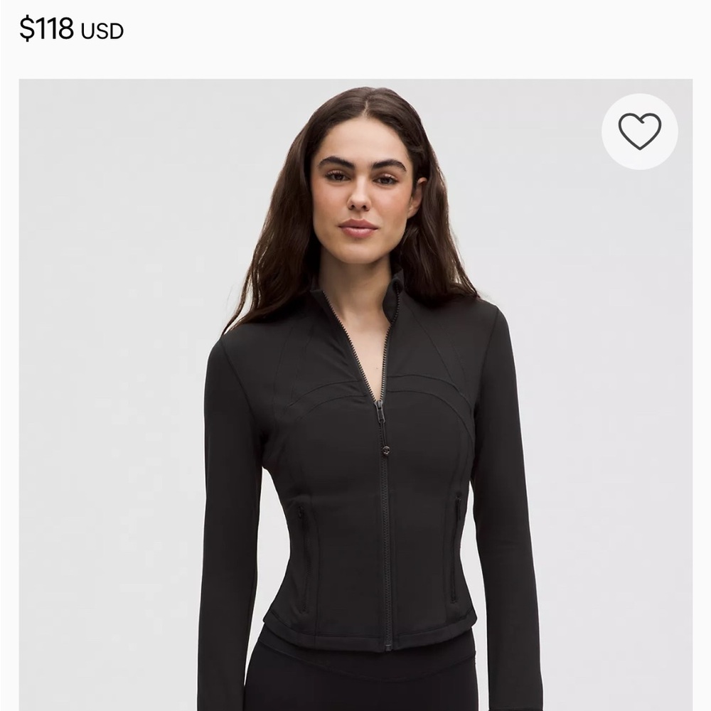 Lululemon cropped nulu define jacket